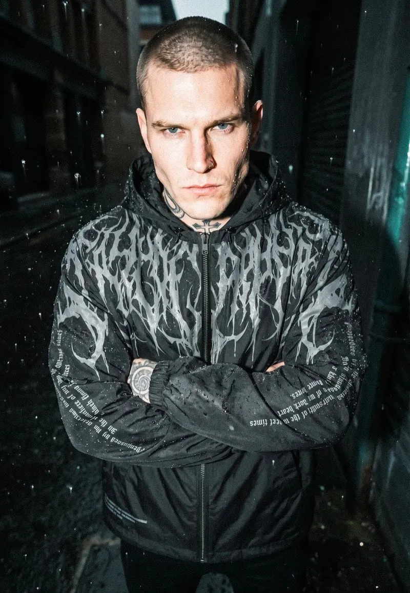 Impericon Reign Of Blood Black Grey Windbreaker