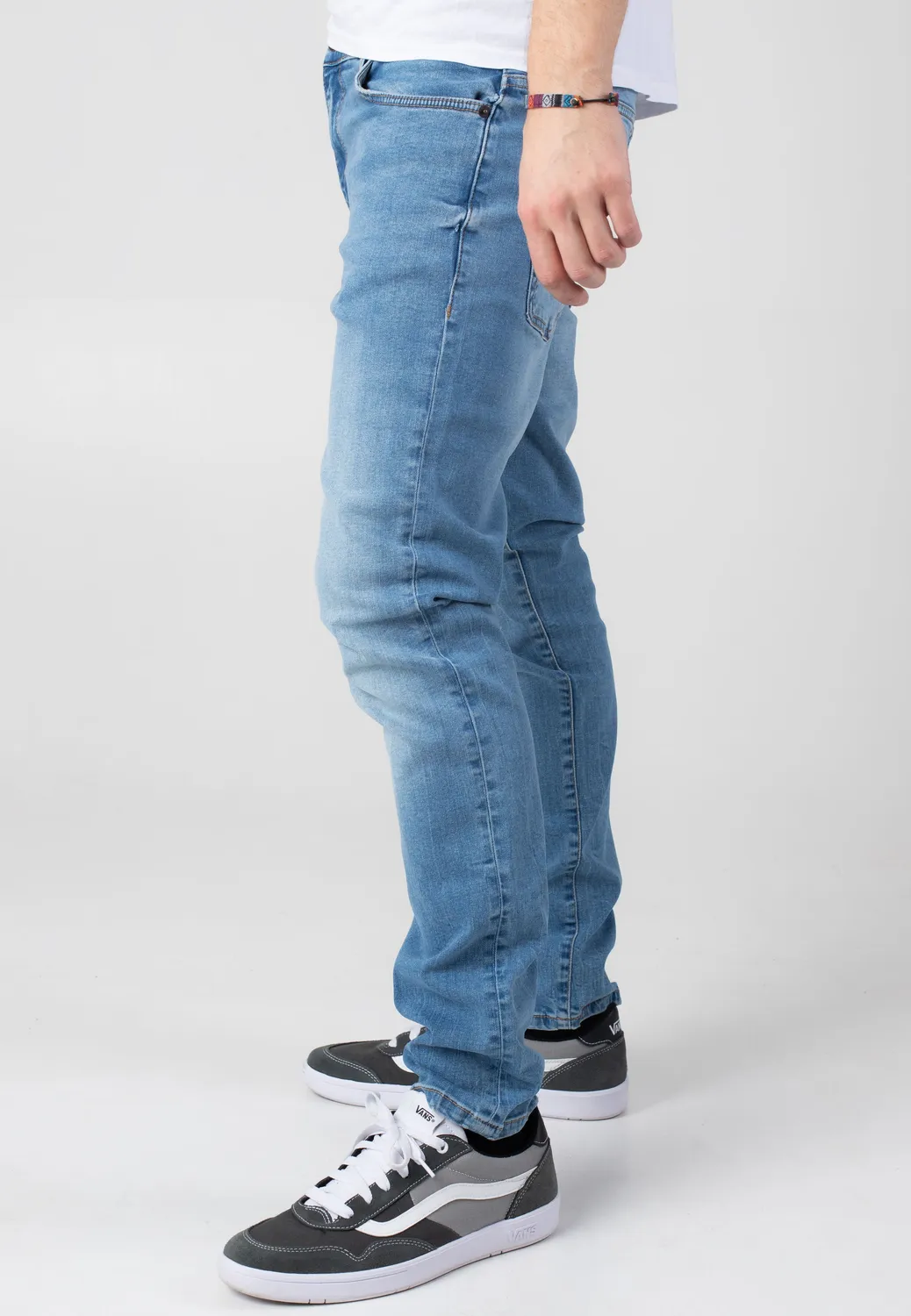 Impericon Loom Slim Light Blue Denim Jeans W32 L32