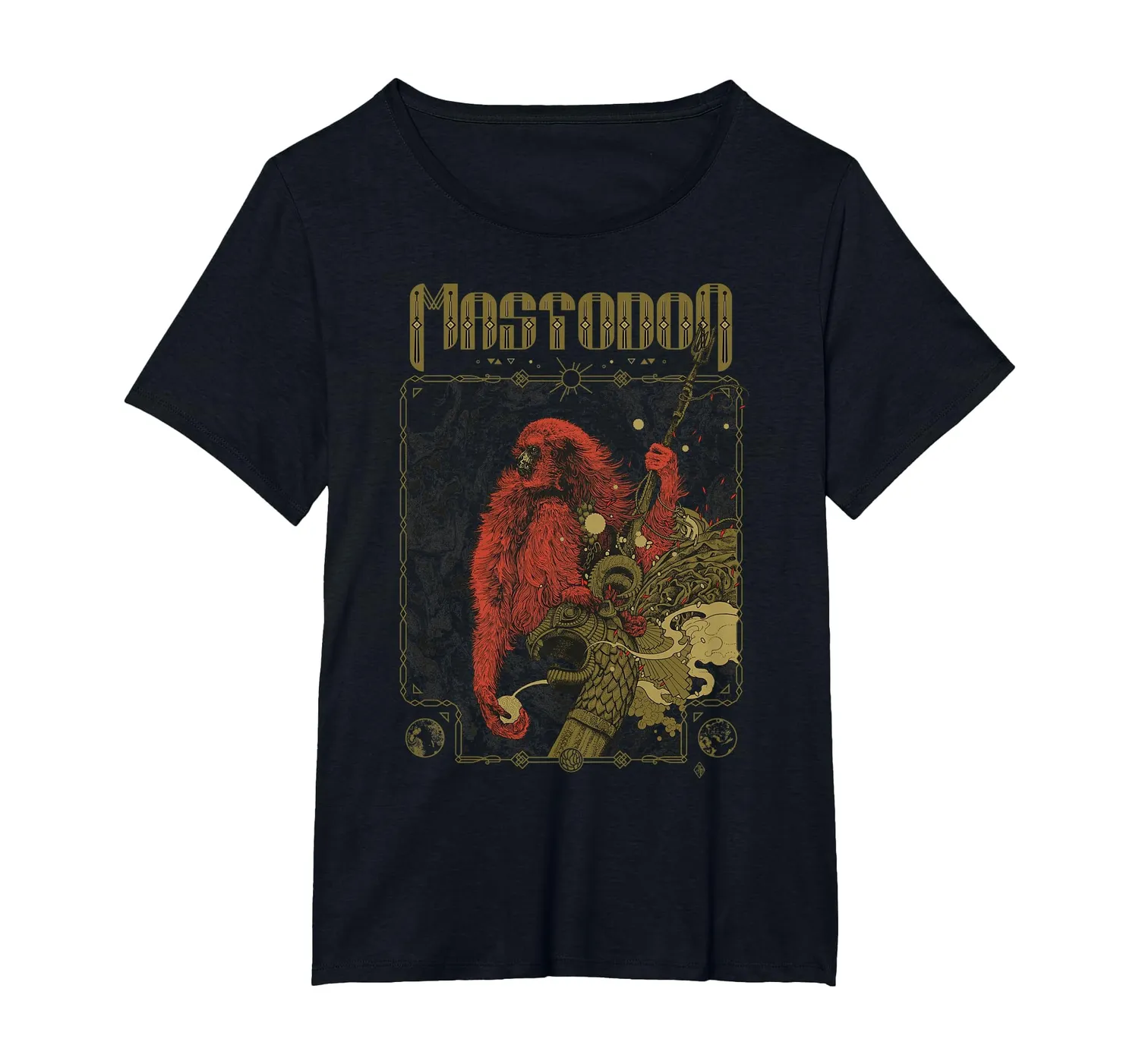 Mastodon Voyager T-Shirt Herren Schwarz