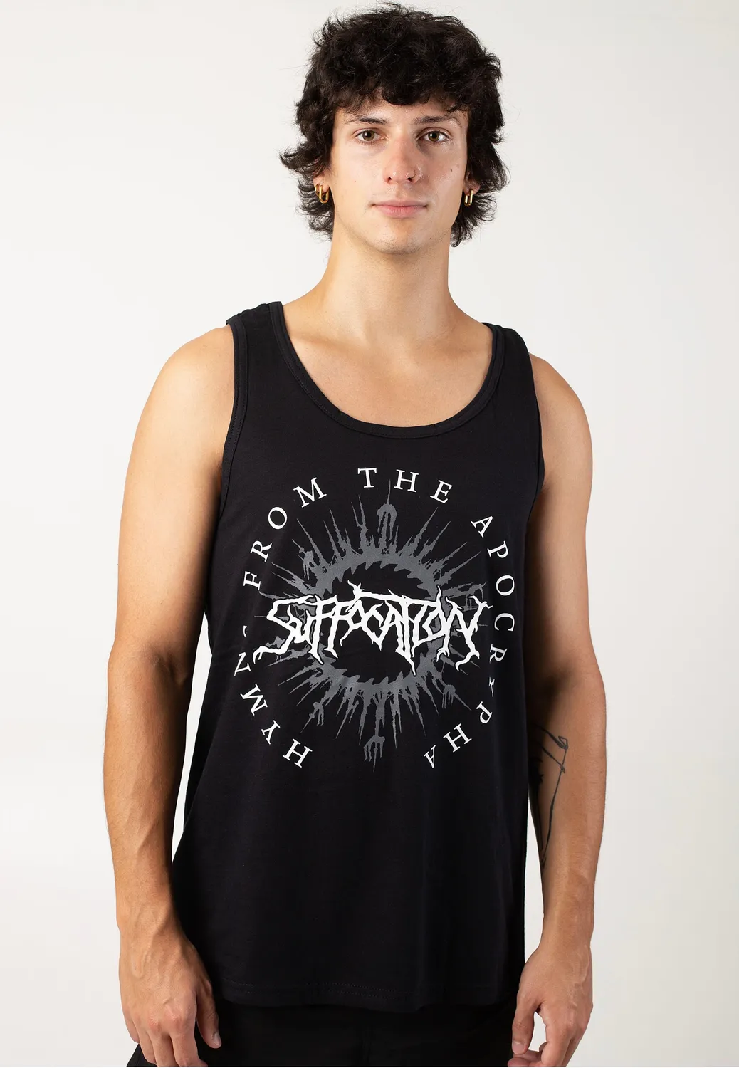 Impericon Hymns Logo Tank Top schwarz Death Metal