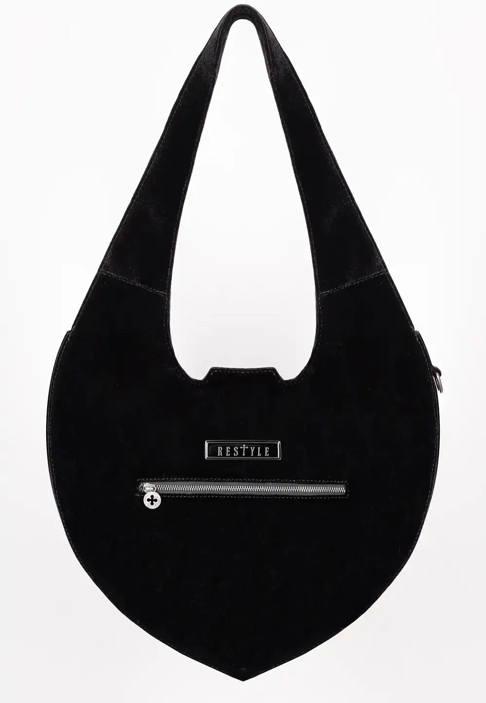 Impericon Velouria Black Tasche Samt Onesize