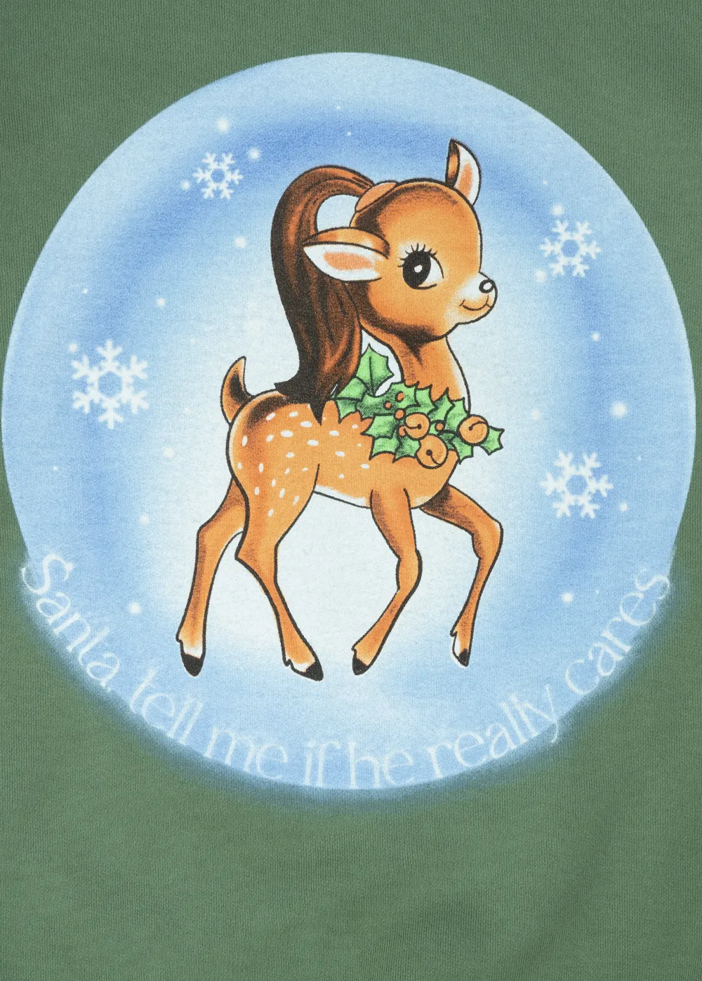 Ariana Grande Santa Tell Me Sweatshirt Weihnachten