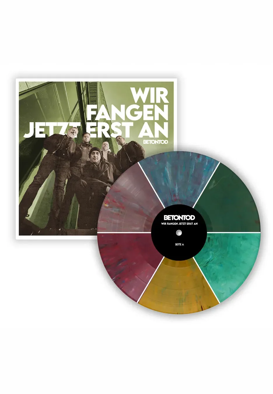 Betontod Wir Fangen Jetzt Erst An! Vinyl Recycle Splattered limitiert