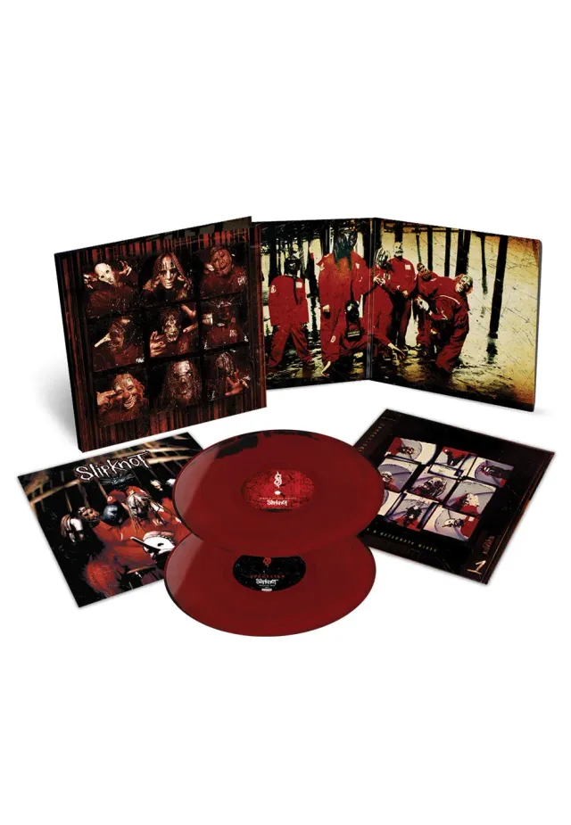 Slipknot 25th Anniversary Edition Vinyl rot-schwarz 2LP Limited