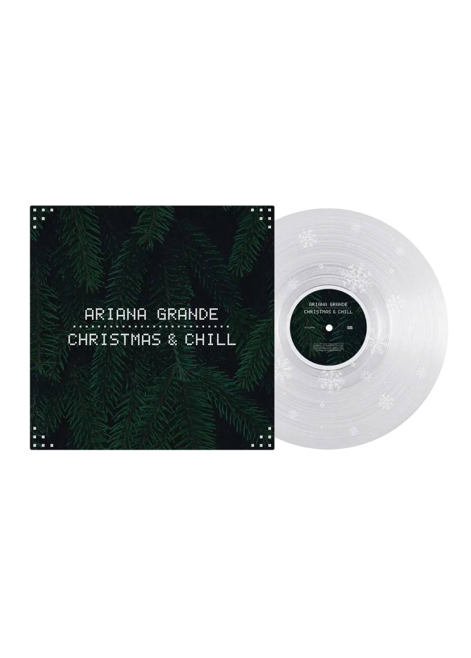 Ariana Grande Christmas & Chill 10th Anniversary LP Clear