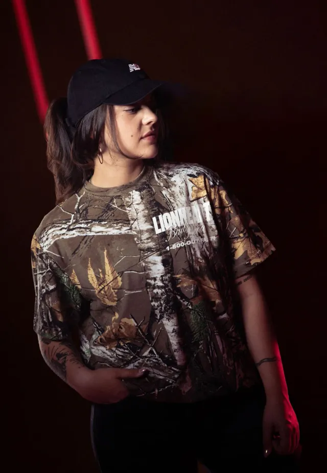 Impericon Bail Bonds Real Camo T-Shirt grün