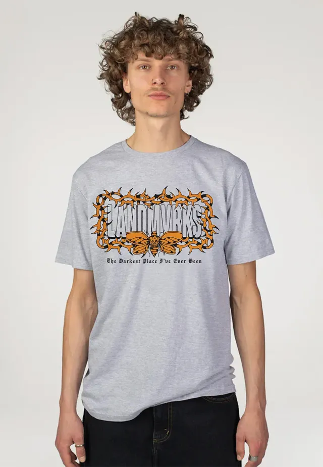 The Darkest Place Ashgrey T-Shirt grau Unisex S-3XL