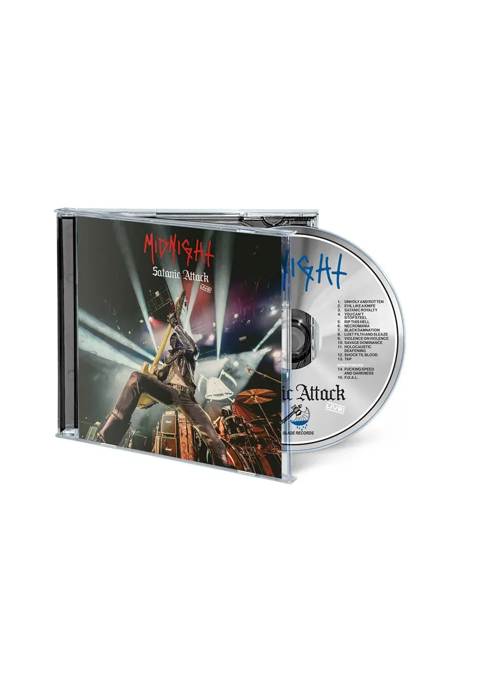 Satanic Attack Live! CD Black Metal Neuheit