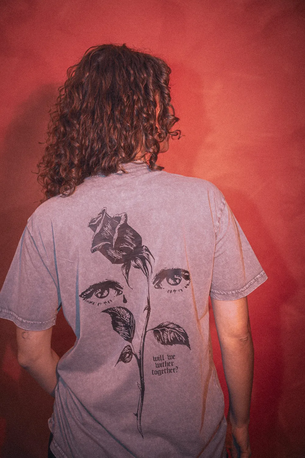 Paleface Swiss Wither Together T-Shirt Grau Acid Wash Oversize