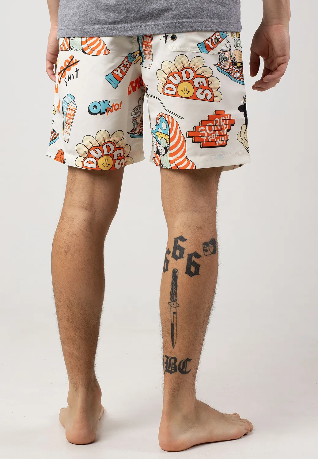 Impericon A Pill Meal Board Shorts Multicolor Synthetik