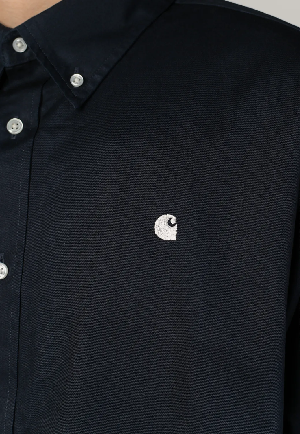 OG Madison Dark Navy Hemd Herren Twill