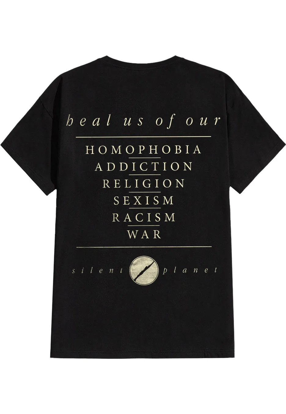 Silent Planet Heal Us T-Shirt schwarz Metalcore