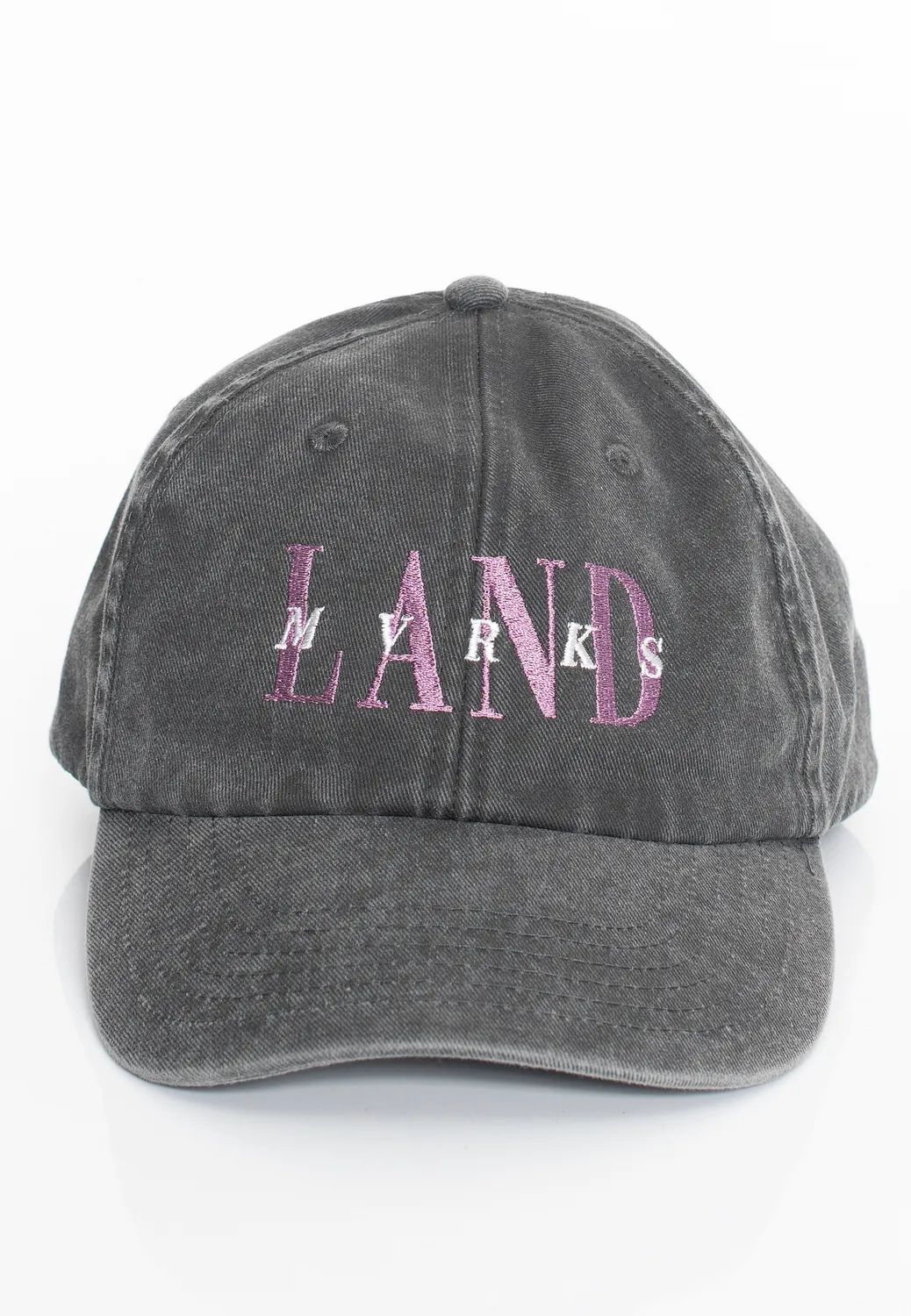 Impericon 80s Logo Stone Washed Cap Onesize grau