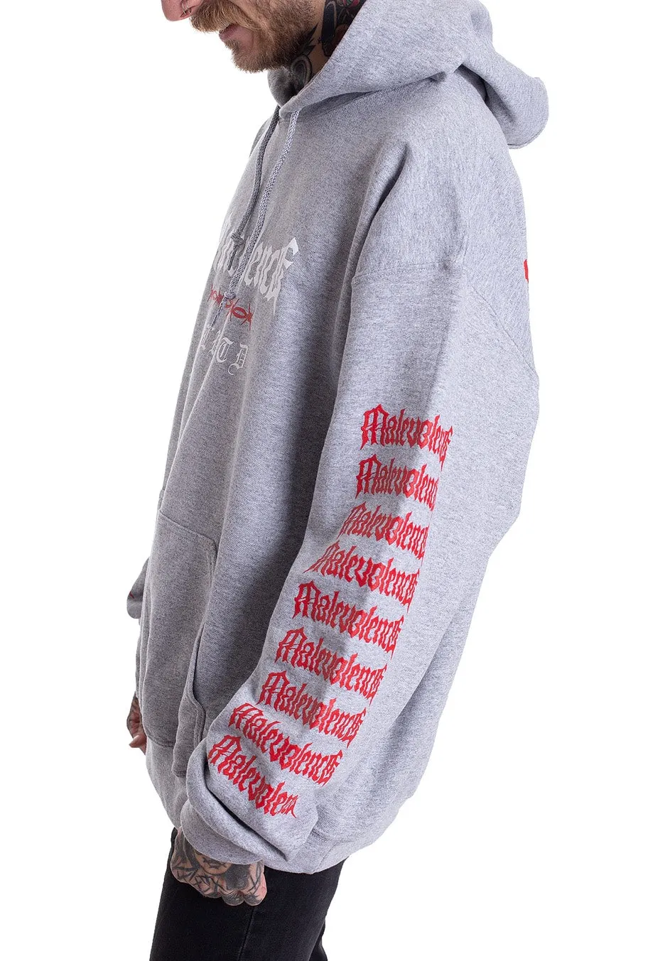 Impericon Barbed Wire Sportsgrey Hoodie grau Unisex