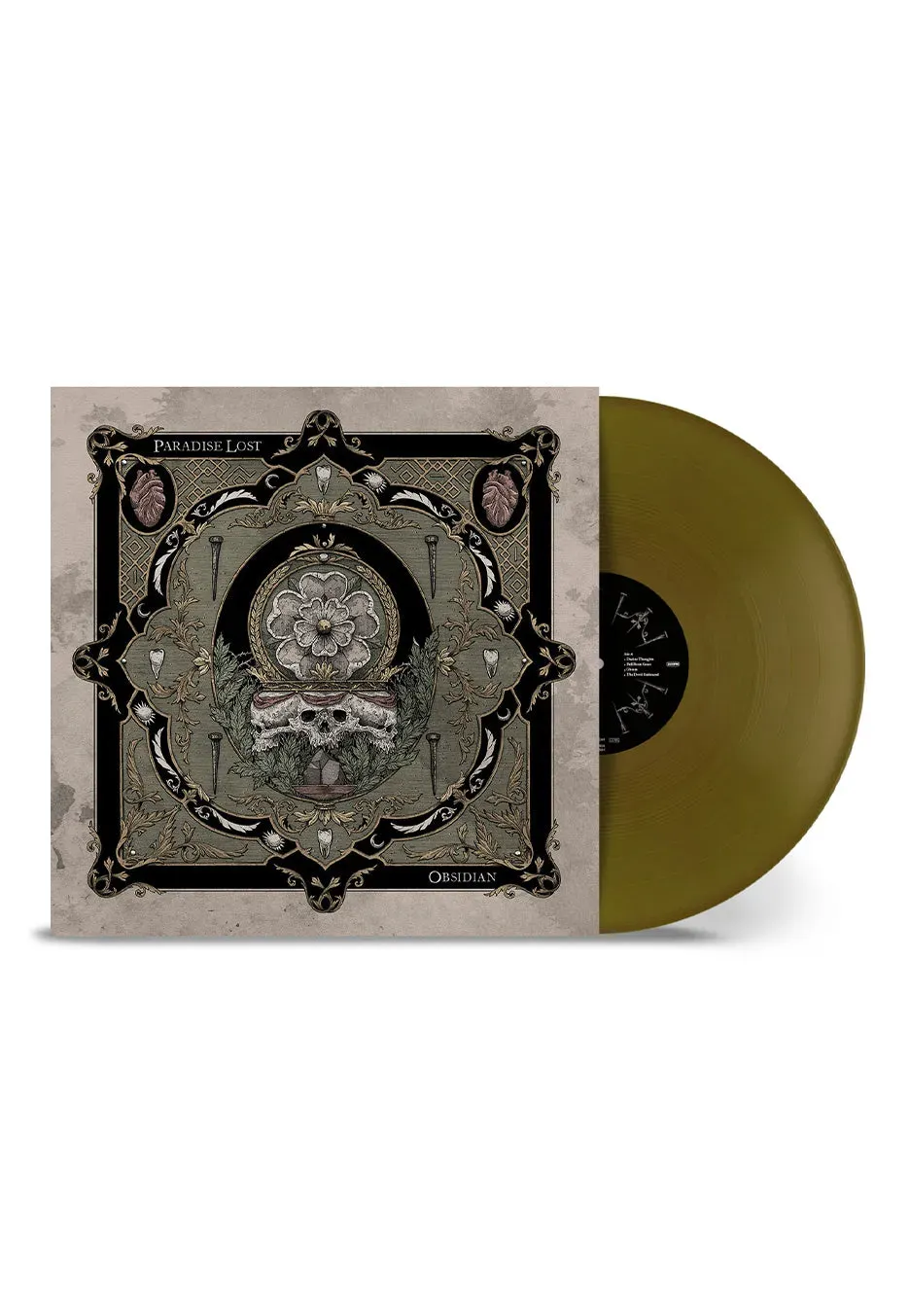 Paradise Lost Obsidian Gold Colored Vinyl LP Metal