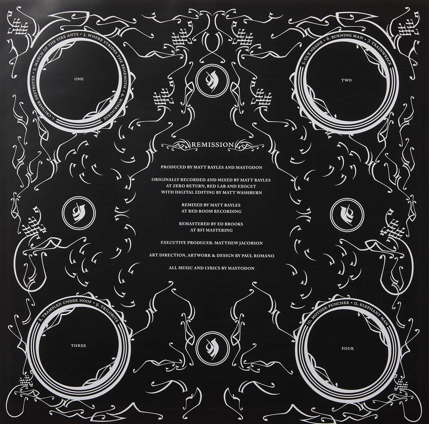 Mastodon Remission Doppel Vinyl LP Purple Swirl