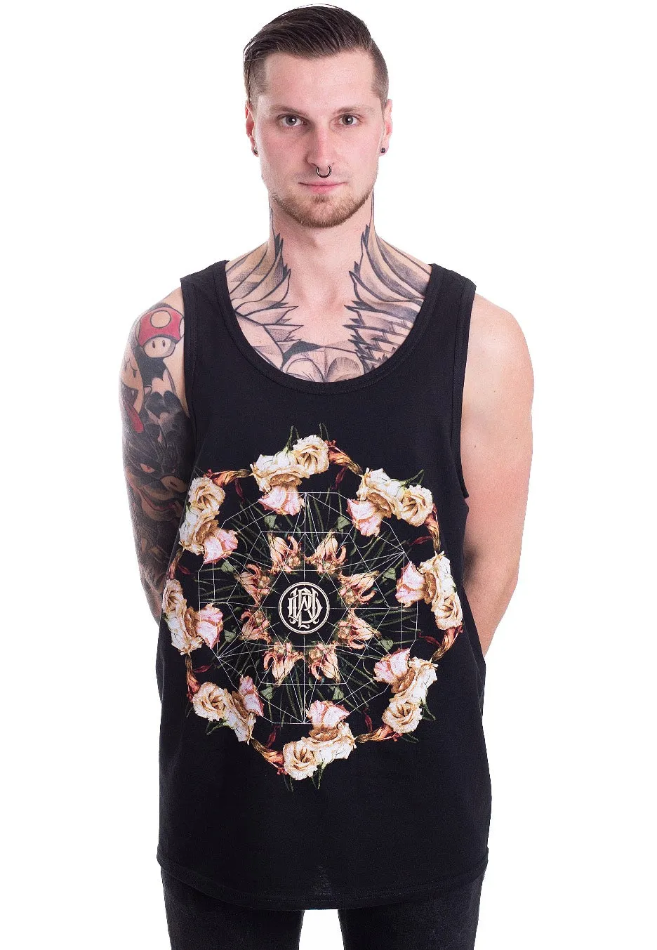 Impericon Cemetery Bloom Tank-Top schwarz Unisex