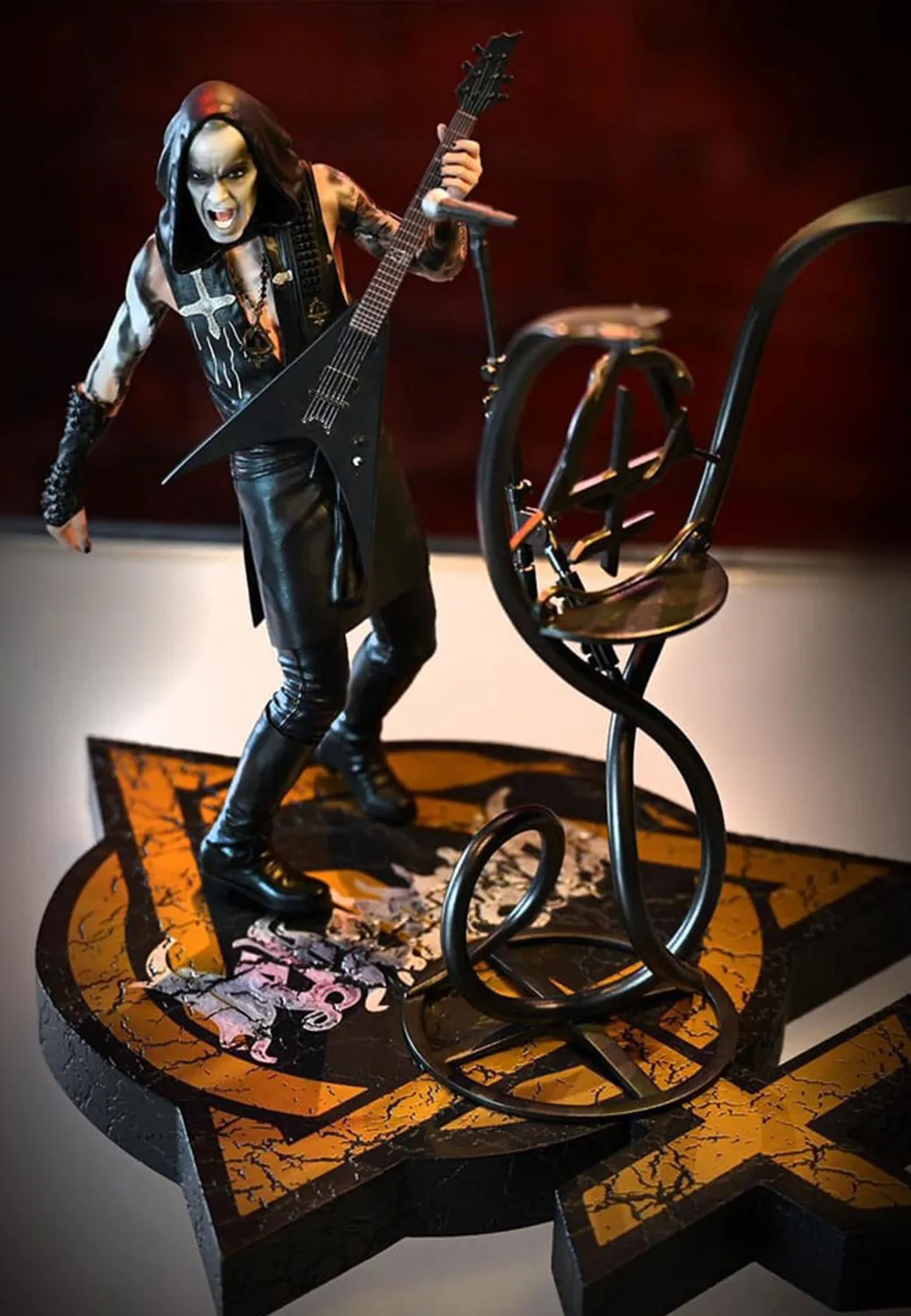 Impericon Nergal Rock Iconz Statue Limitiert