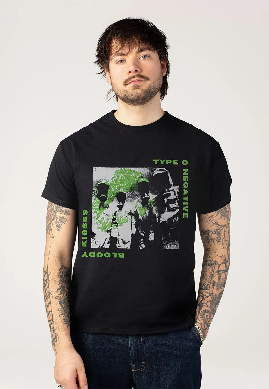 Impericon Hazmat Kiss T-Shirt schwarz Unisex Gr. L