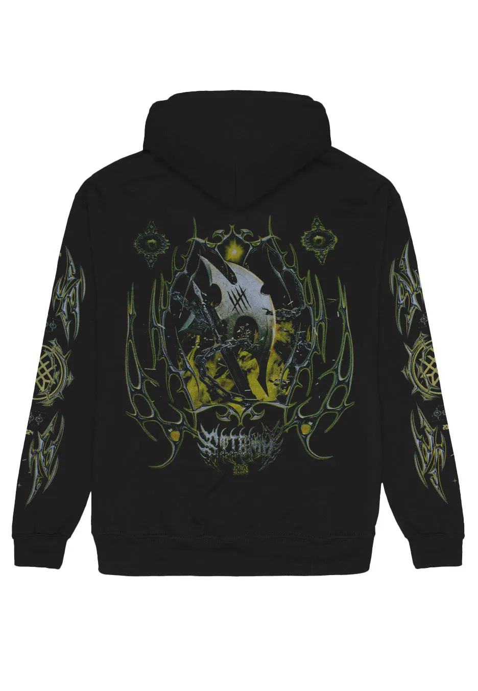 Impericon Chrome Blade Hoodie schwarz Unisex