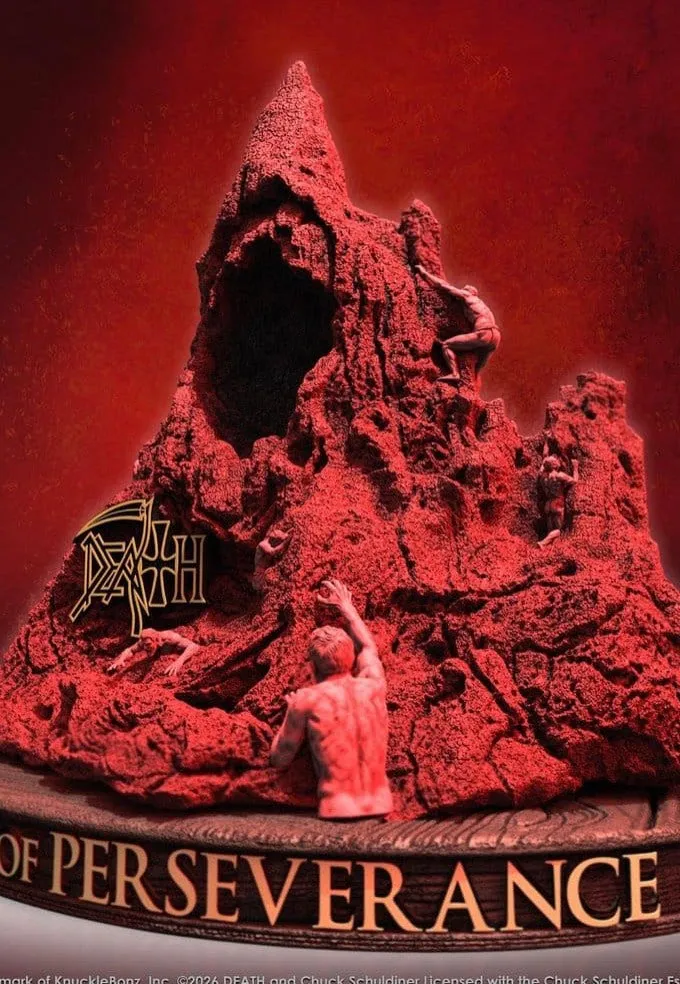 KnuckleBonz The Sound of Perseverance 3D Statue bunt