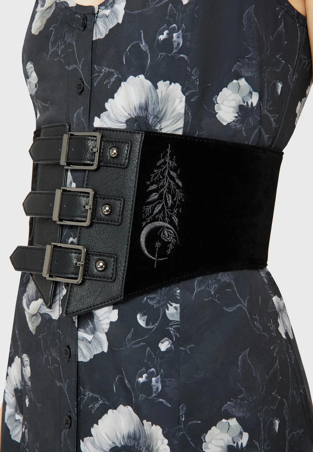 Impericon Nyx Garden Gürtel Schwarz M/L