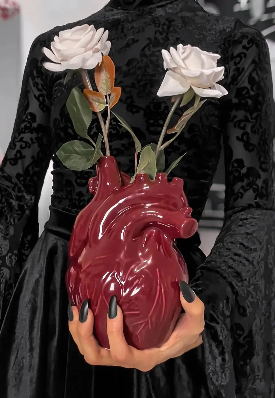 Impericon Ana Tomic Red Vase rot