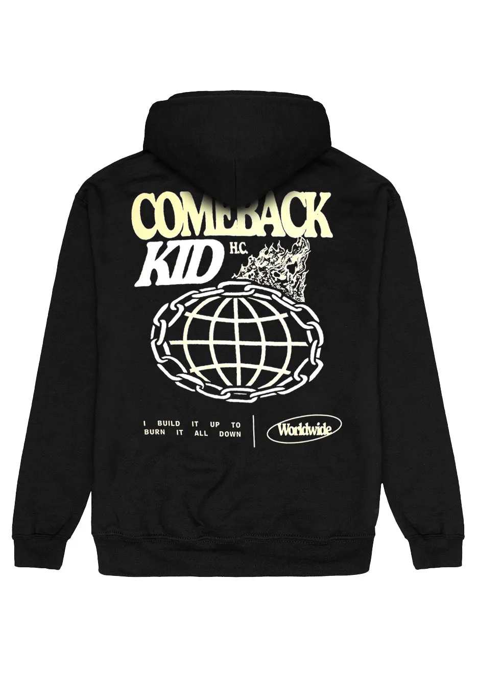 Impericon World Hoodie schwarz Unisex Melodic Hardcore