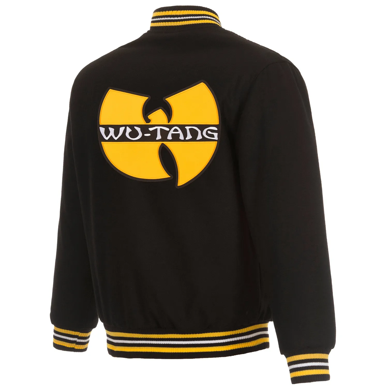 Wu-Tang Classic Logo Varsity Jacke Wolle reversible