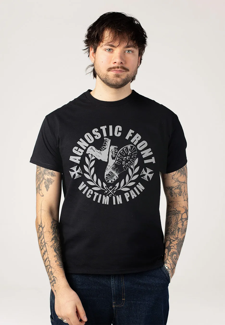 Impericon Victim In Pain T-Shirt Schwarz Jersey