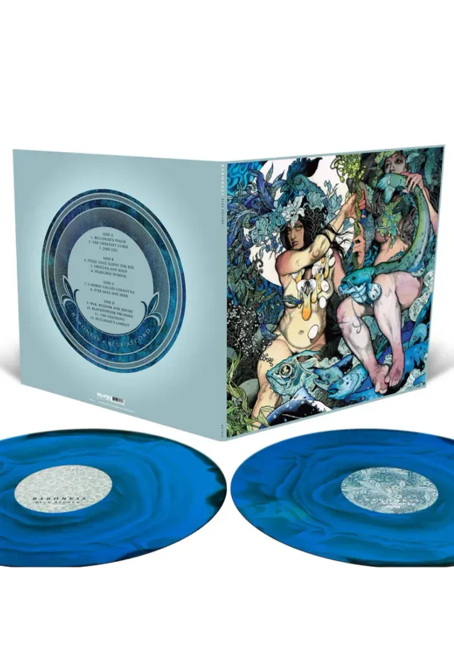 Impericon Blue Record Cyan Milky Clear Black 2 Vinyl