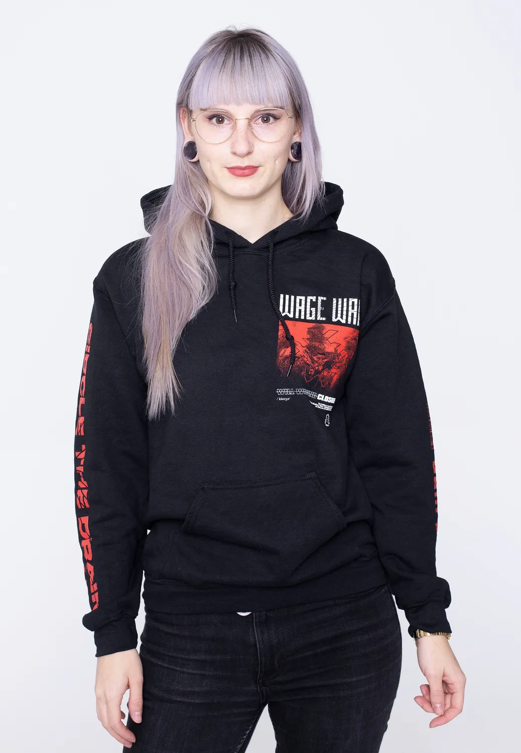 Impericon Circle The Drain Hoodie schwarz S-3XL Unisex