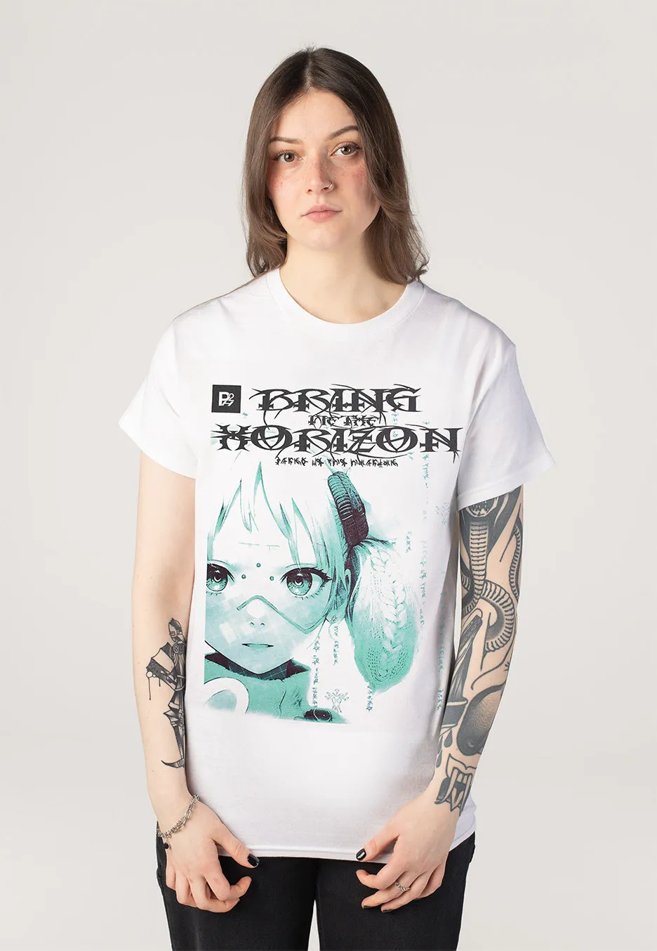 Impericon Nex Gen Anime White T-Shirt weiß