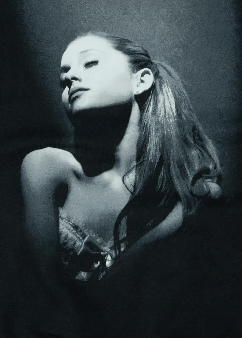 Ariana Grande Yours Truly Cover Hoodie mit Backprint
