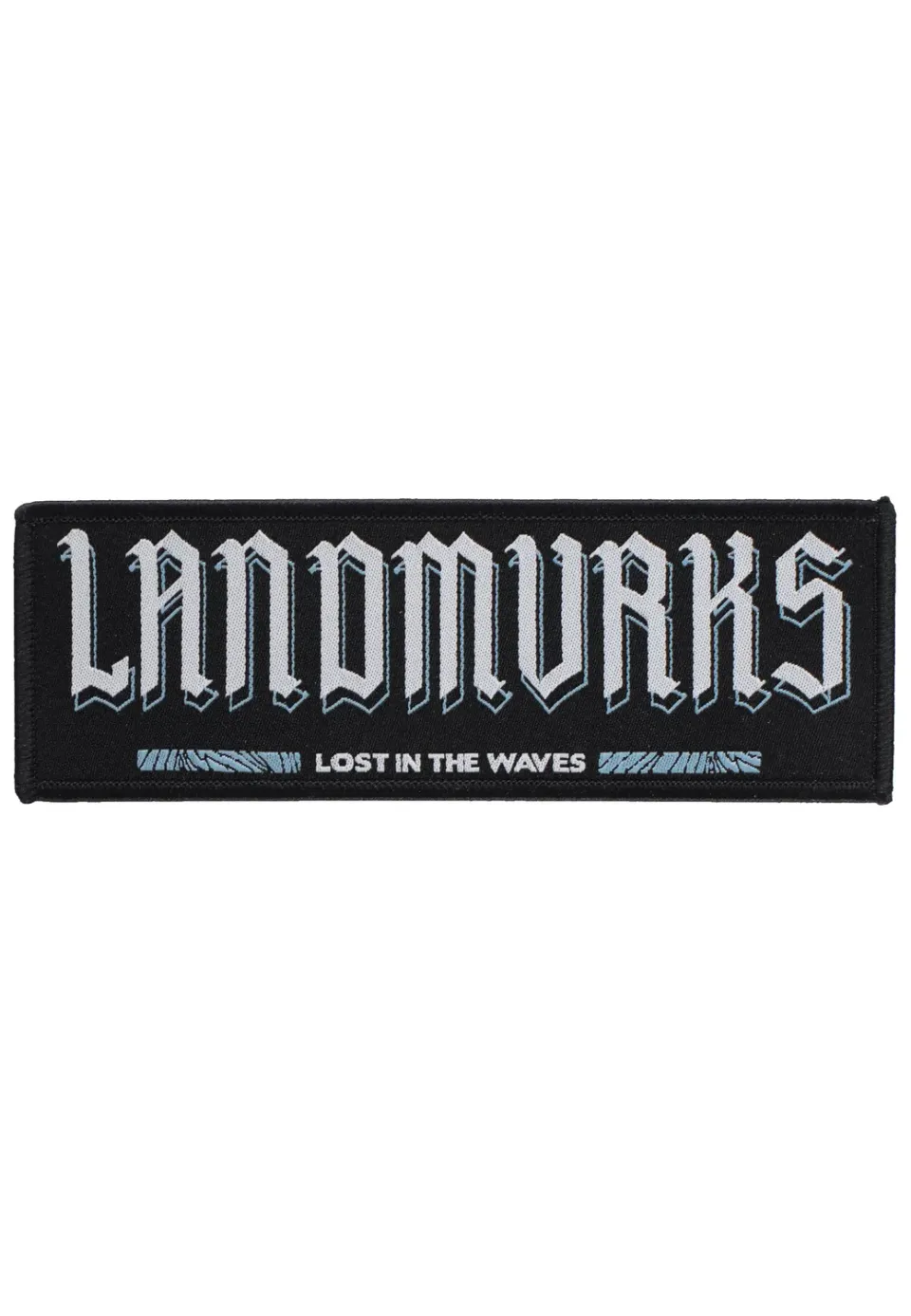 Impericon Lost In The Waves Aufnäher Onesize schwarz Metalcore