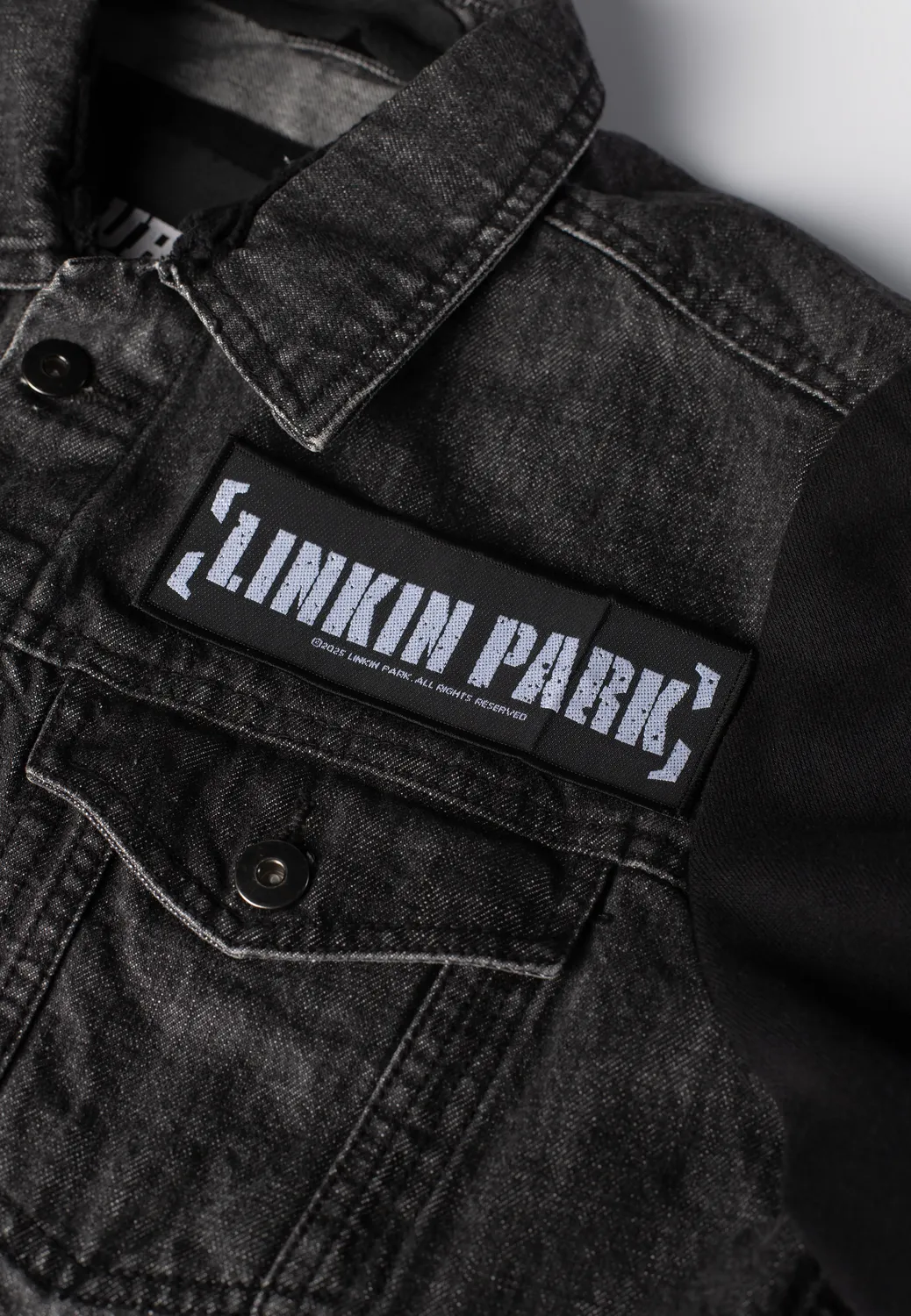 Impericon Logo Aufnäher schwarz Polyester Onesize