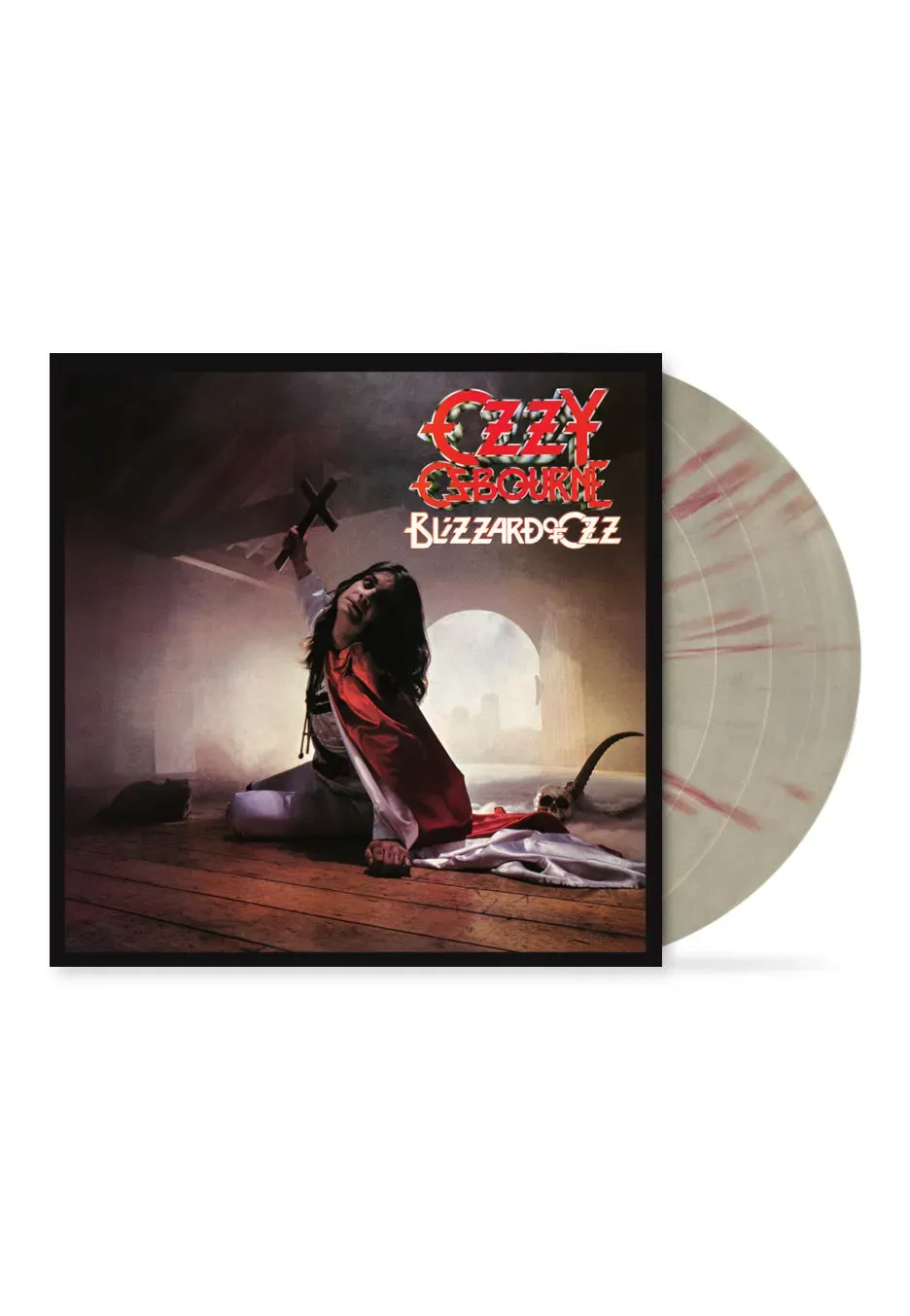 Impericon Blizzard Of Ozz Red Swirls Colored Vinyl Rock