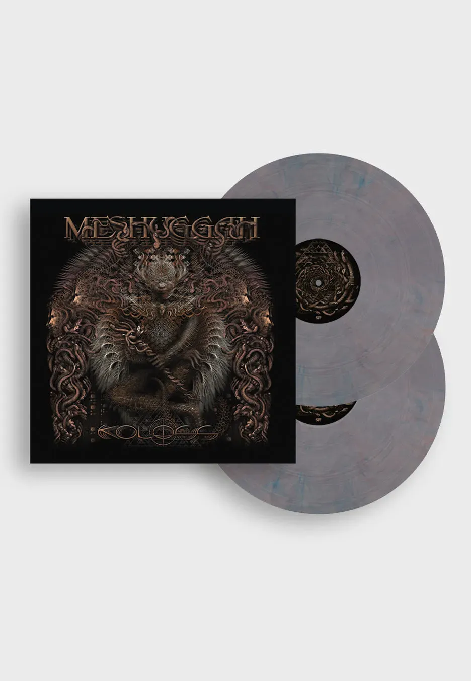 Meshuggah Koloss Clear/Red/Blue 2 Vinyl marbled