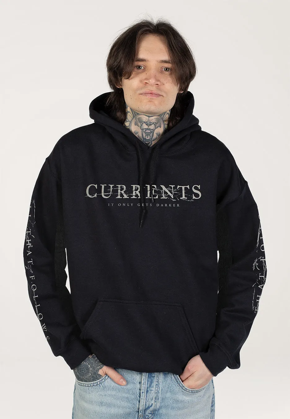 Impericon Wolf Hoodie schwarz Unisex