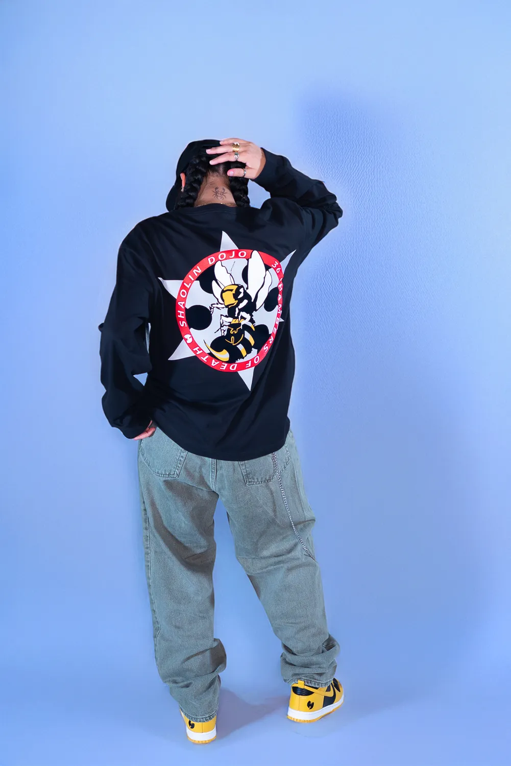 Wu-Tang Shaolin Dojo LS Tee Longsleeve Schwarz