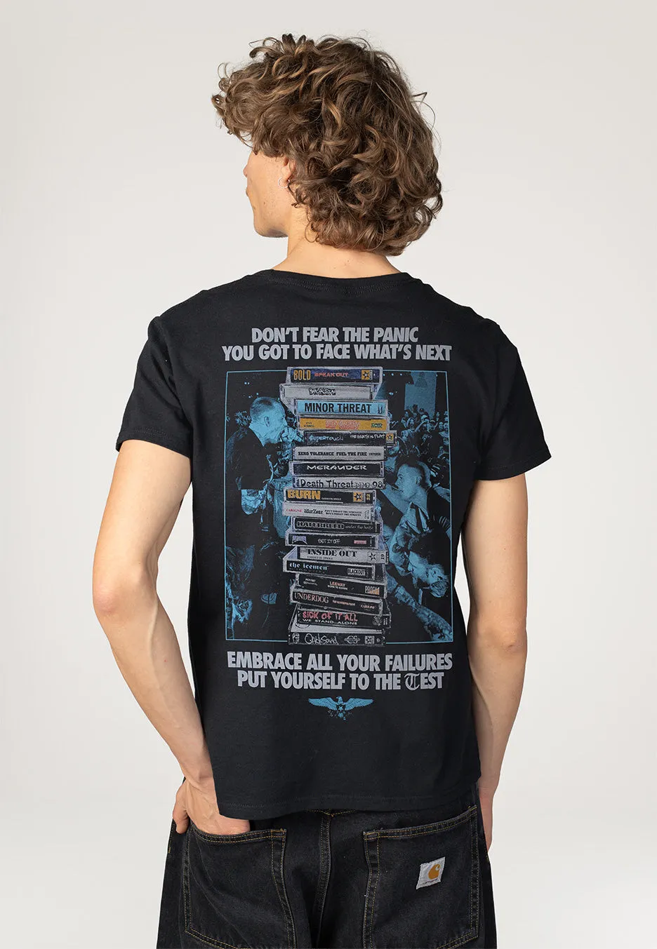 Impericon Tapes T-Shirt Schwarz Jersey Unisex