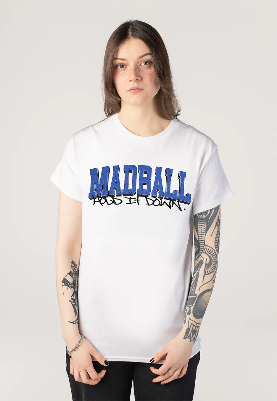 Impericon Hold It Down Can´t Stop T-Shirt weiß