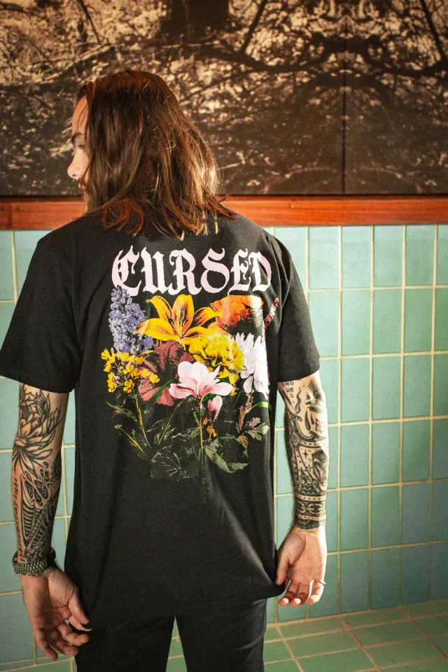 Paleface Swiss The Cursed Flower Shirt Backprint