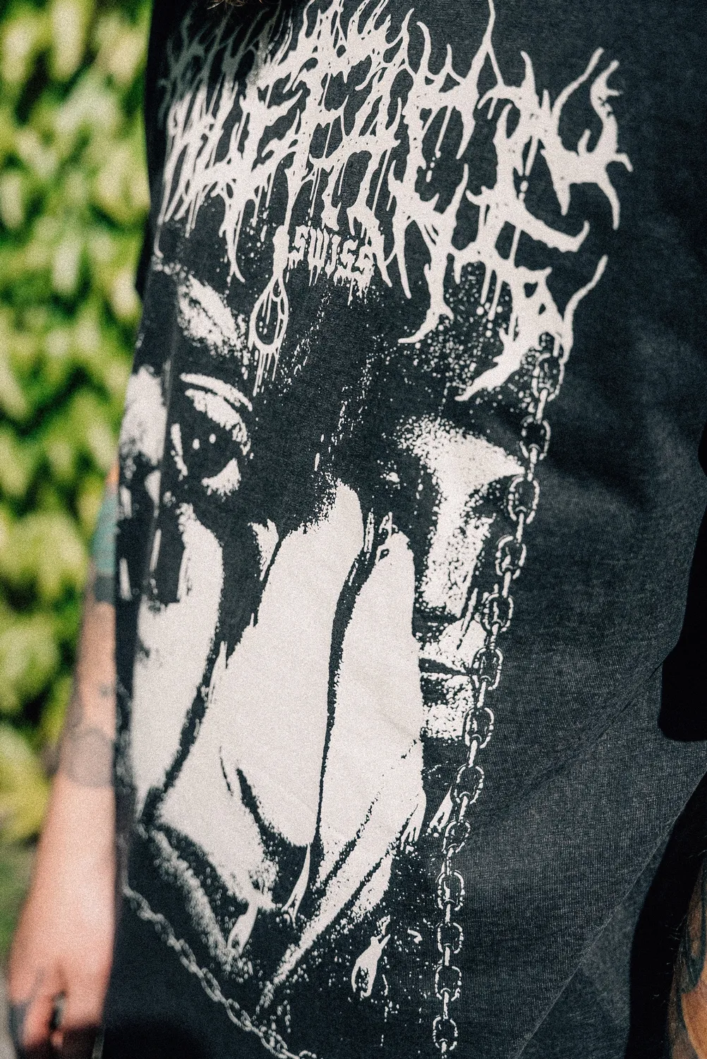 Paleface Swiss Vintage Faces Washed Shirt oversized