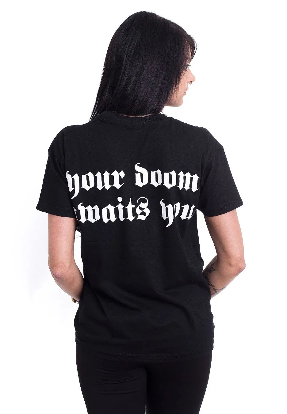 Impericon Doom Awaits You T-Shirt schwarz Unisex