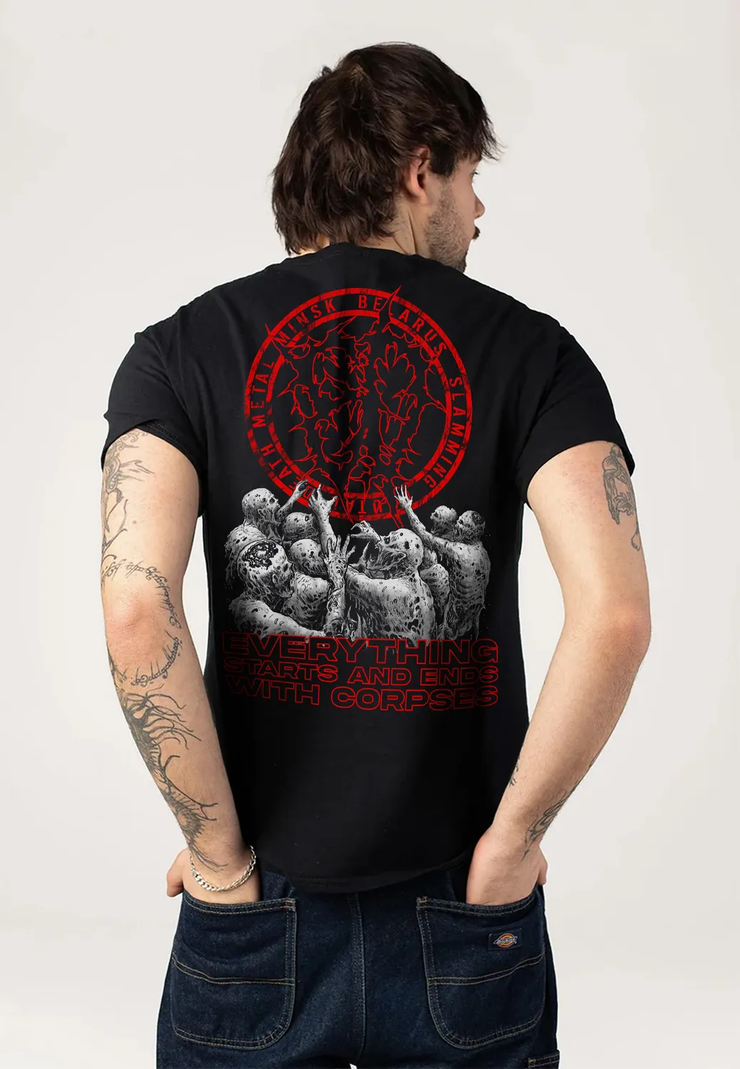 Annihilation Order Black T-Shirt S-3XL Death Metal