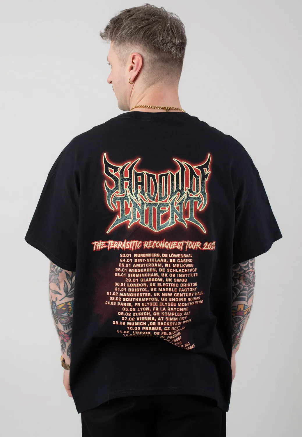 Impericon Tentacles Reaper Tour 2025 T-Shirt schwarz