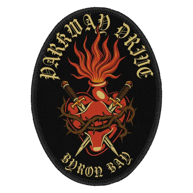 Parkway Drive Burning Heart Patch Aufnäher 10cm