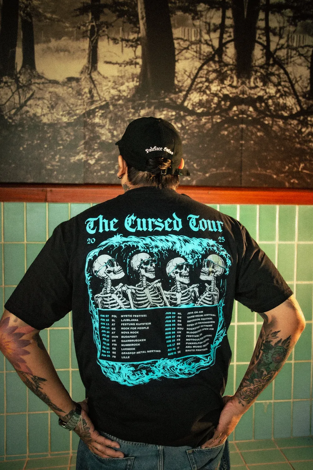 Paleface Swiss Cursed Festival 2025 Shirt T-Shirt limitiert