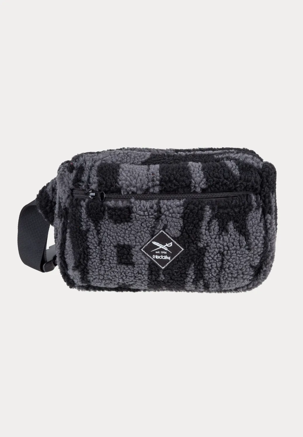 Switchup Coal Bauchtasche grau Onesize Plüsch